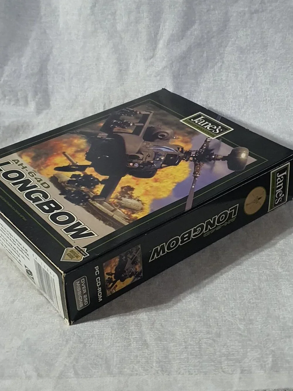 Jane's AH-64D Longbow Limited Ed. Big Box PC 1997 Complete CD ROM Classics